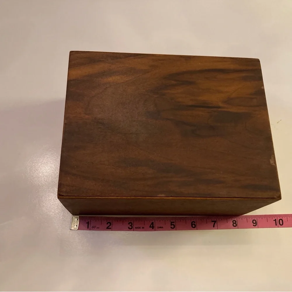 Vintage Rosewood shadow display boxes raised plinth felt backed interior